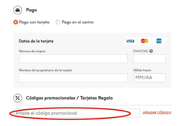 La celda para activar la rebaja